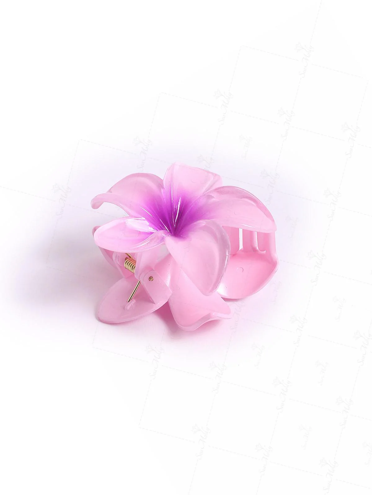 Bauhinia Plumeria Flower Shaped Hair Claw - Image 3