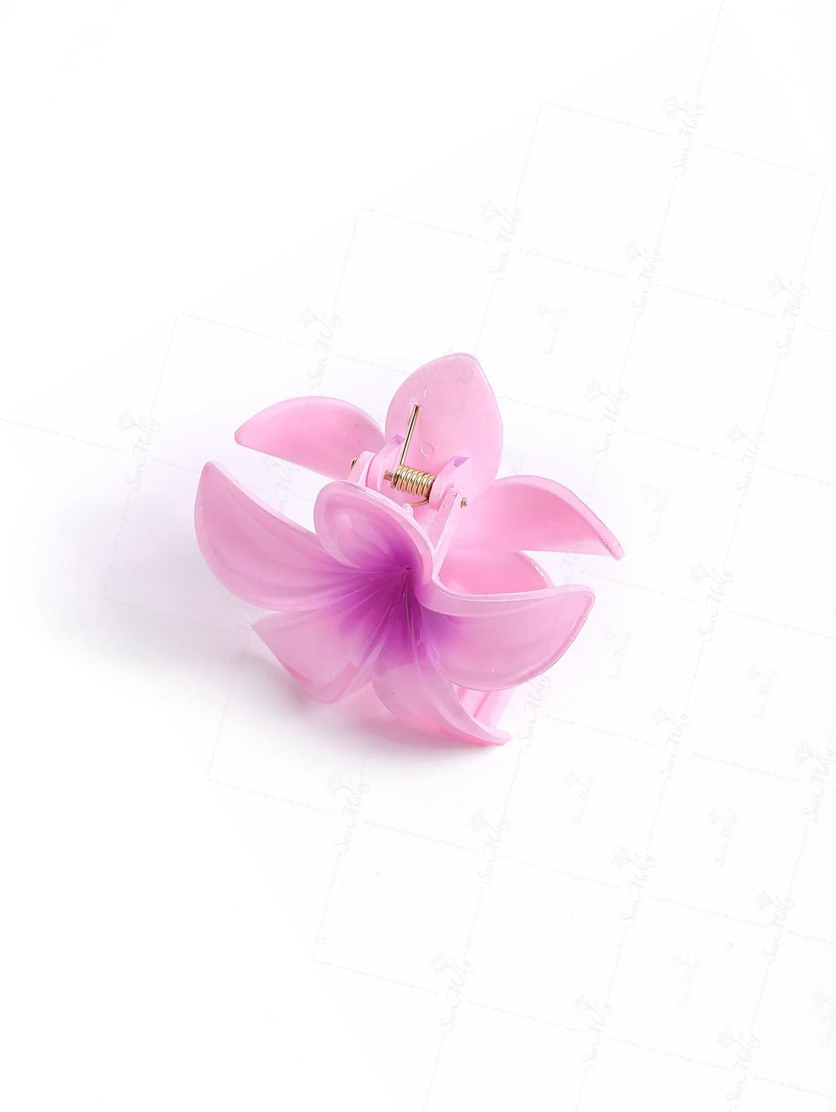 Bauhinia Plumeria Flower Shaped Hair Claw - Image 4