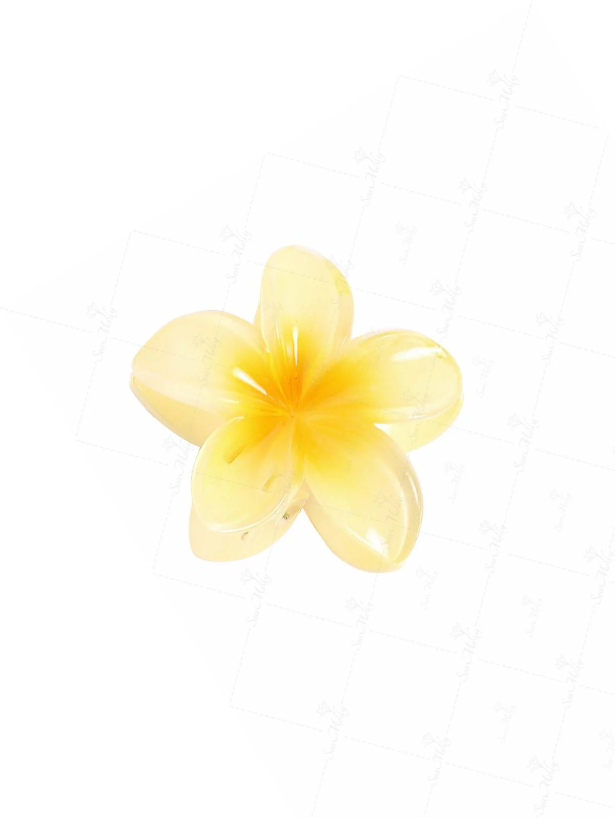 Bauhinia Plumeria Flower Shaped Hair Claw - Image 5