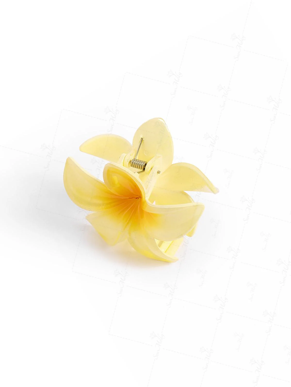 Bauhinia Plumeria Flower Shaped Hair Claw - Image 7