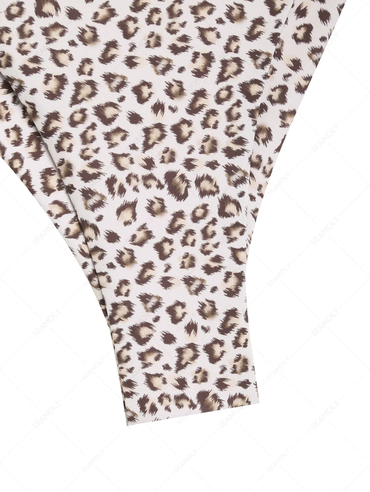 Seamolly Leopard Print Underwire Top & Cheeky Brazilian Bottom Bikini Set - Image 5