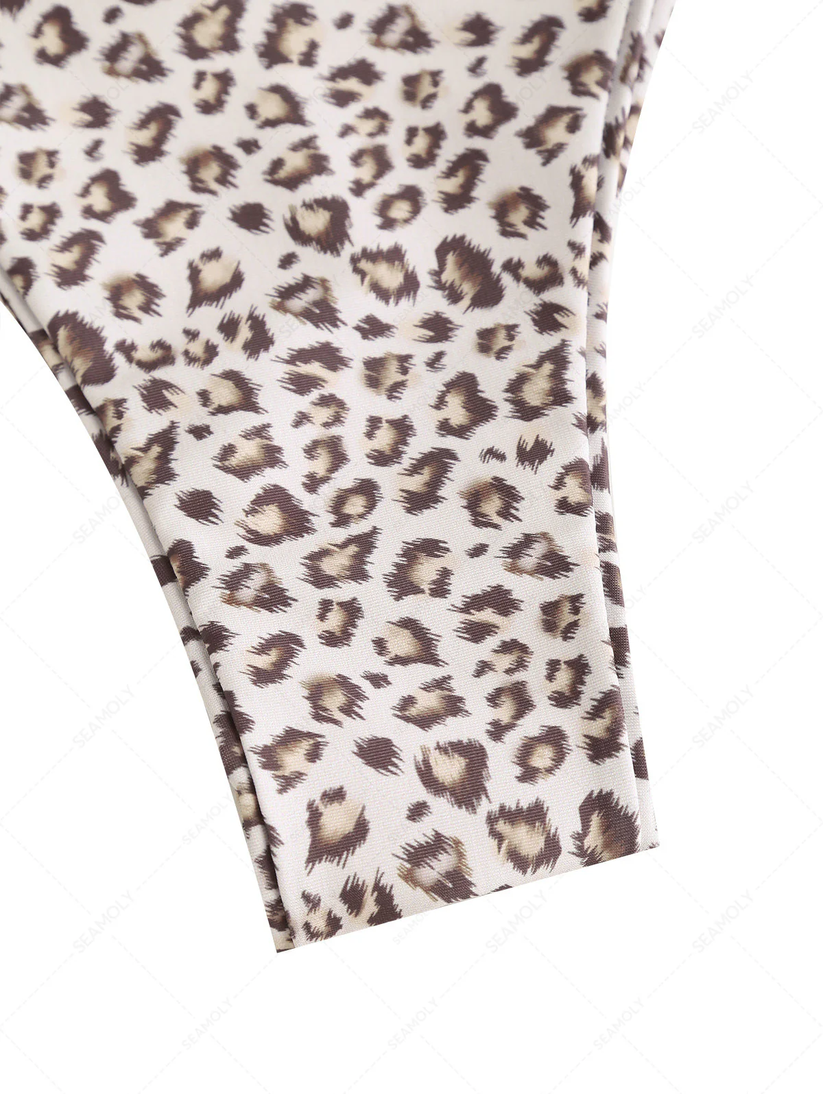 Seamolly Leopard Print Underwire Top & Cheeky Brazilian Bottom Bikini Set - Image 6