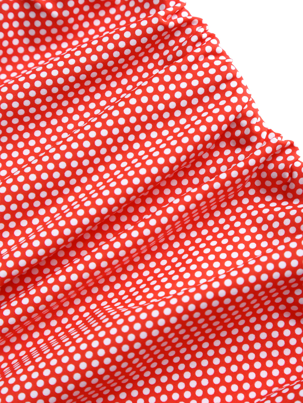 Seamolly 1950s Pin-Up Retro Vintage Polka Dot Surplice Ruched Tummy Control Cut Out V Neck One-piece Swimsuit - Image 4