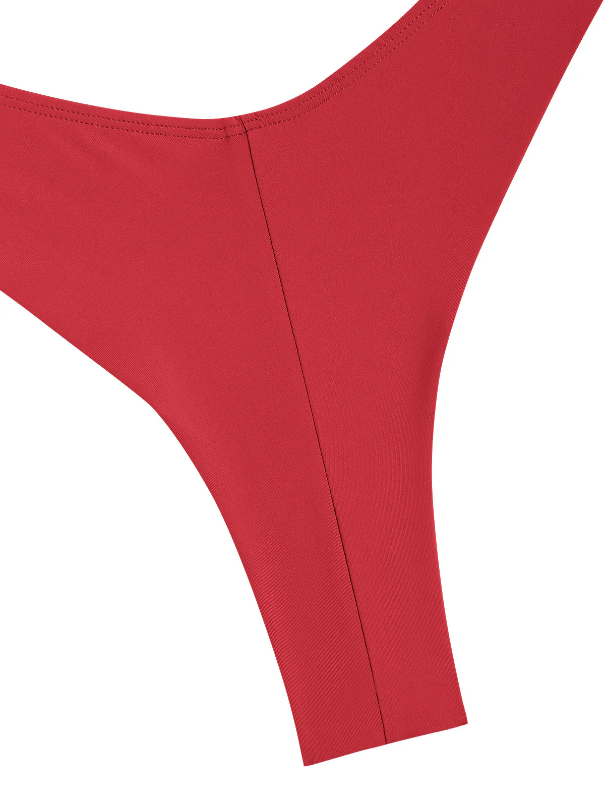 Seamolly Sexy Solid Color Ruched Underwire Push Up Top & Cheeky Brazilian Bottom Bikini Set - Image 8