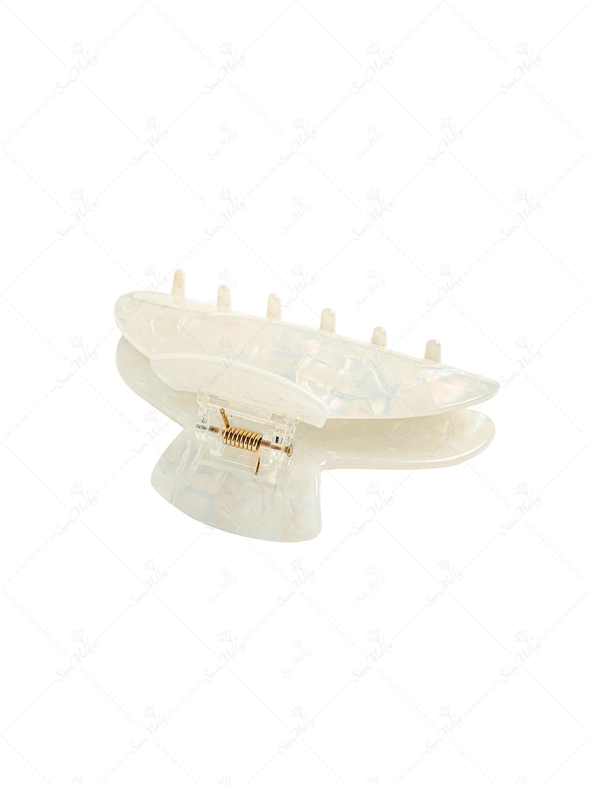 Iridescent Color Beach Vacation Hair Claw - Image 4